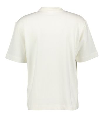 Egret t-shirt met ronde hals Selected 