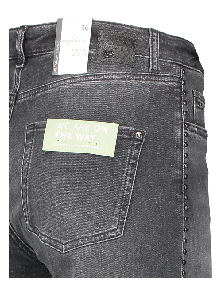 Grijze straight jeans Sventy Raffaello Rossi