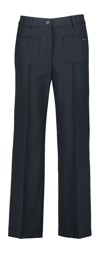 Donkerblauwe geklede broek Miley Raphaello Rossi