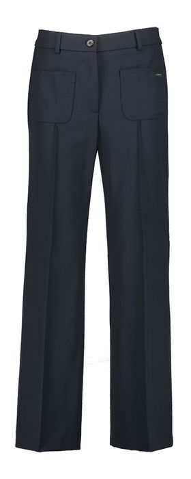 Donkerblauwe geklede broek Miley Raphaello Rossi