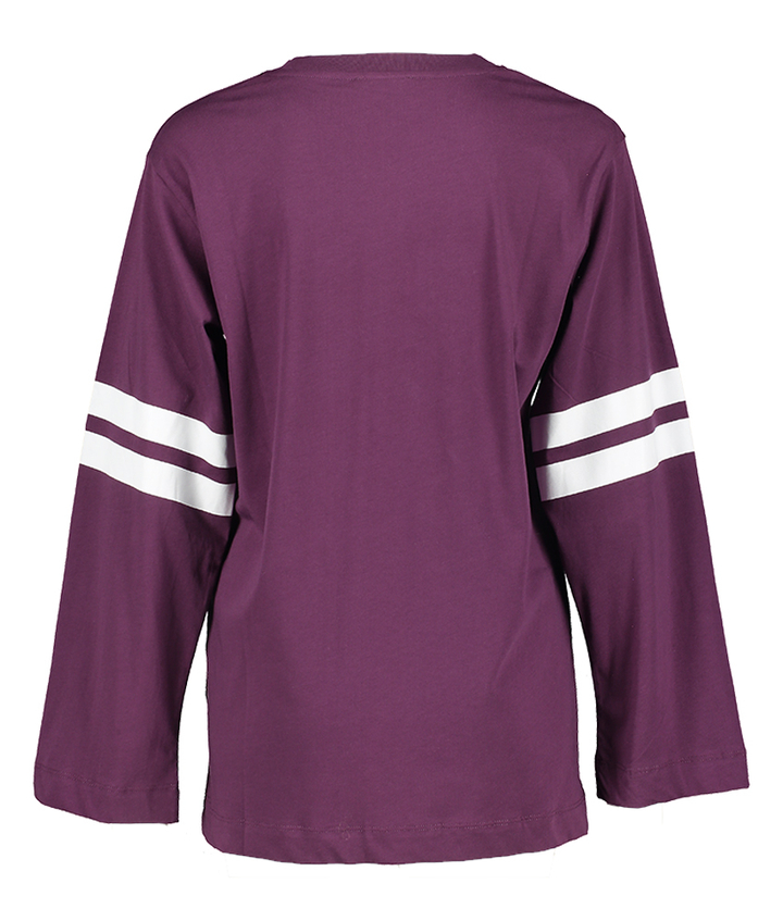 Paarse t-shirt met lange mouwen Jeevana Baum Und Pferdgarten