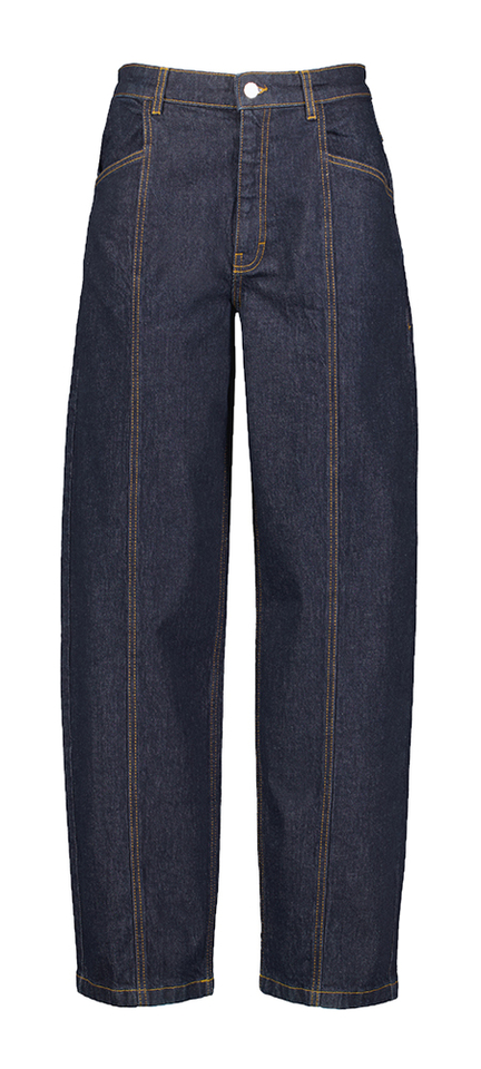 Donkerblauwe relaxed fit jeans Baum und Pferdgarten