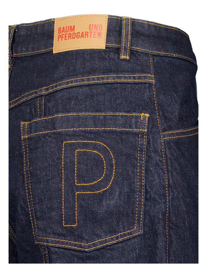 Donkerblauwe relaxed fit jeans Baum und Pferdgarten