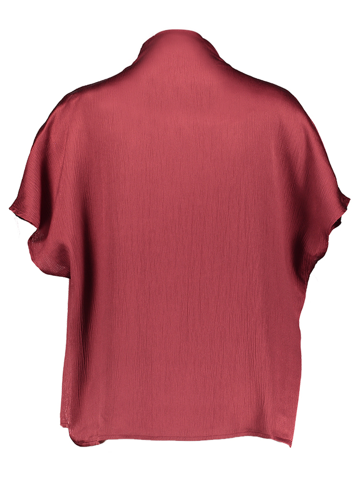 Bordeaux bloes met korte mouwen Calimero Due Amanti 