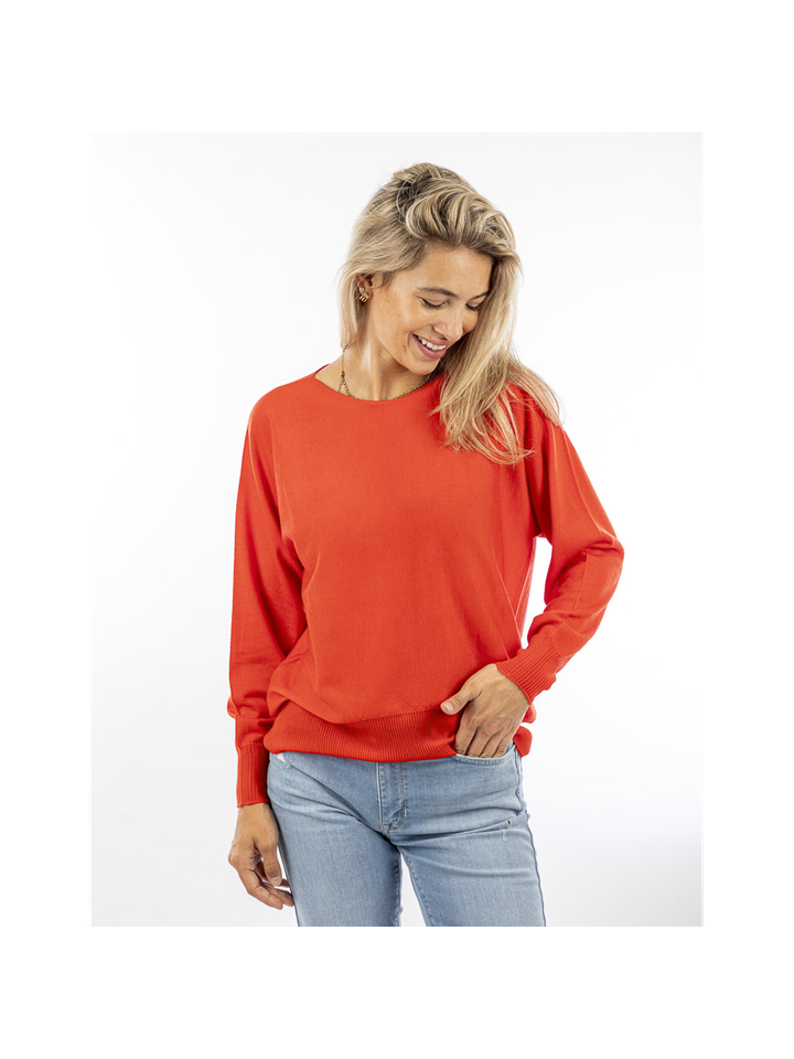 Rode pull in merino wol Exim Due Amanti 