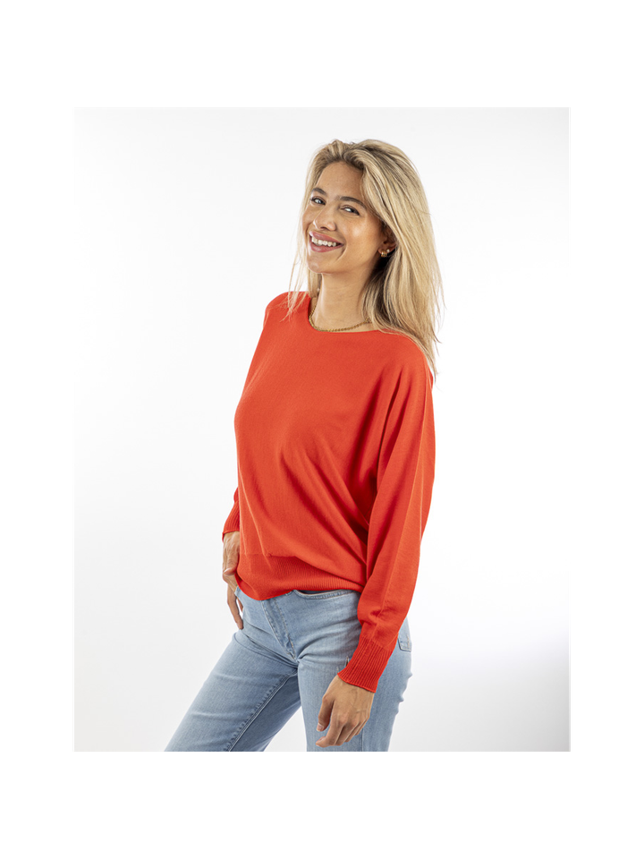 Rode pull in merino wol Exim Due Amanti 