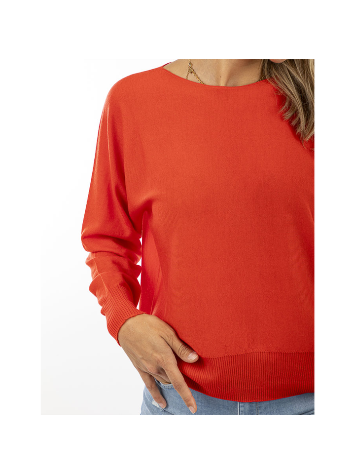 Rode pull in merino wol Exim Due Amanti 