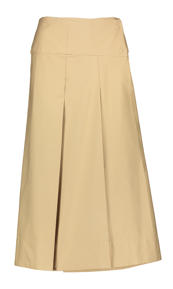 Beige A-lijn rok Samantha Due Amanti