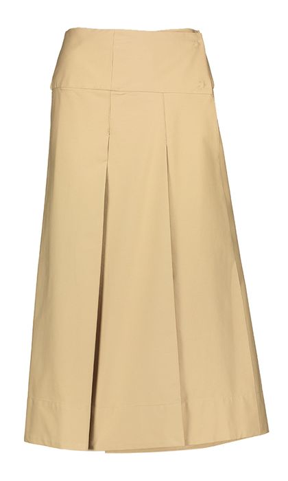 Beige A-lijn rok Samantha Due Amanti