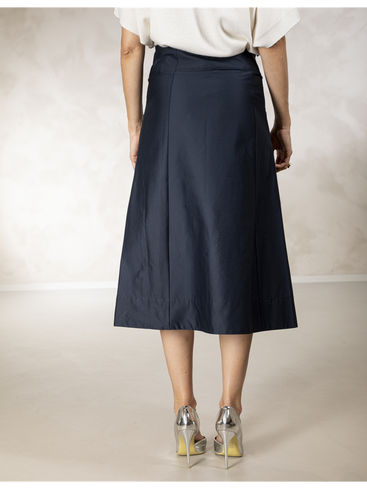 Donkerblauwe A-lijn rok Samantha Due Amanti 
