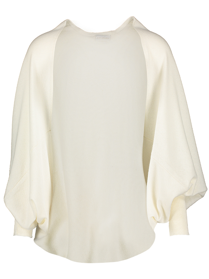 Witte poncho Warmy Due Amanti 