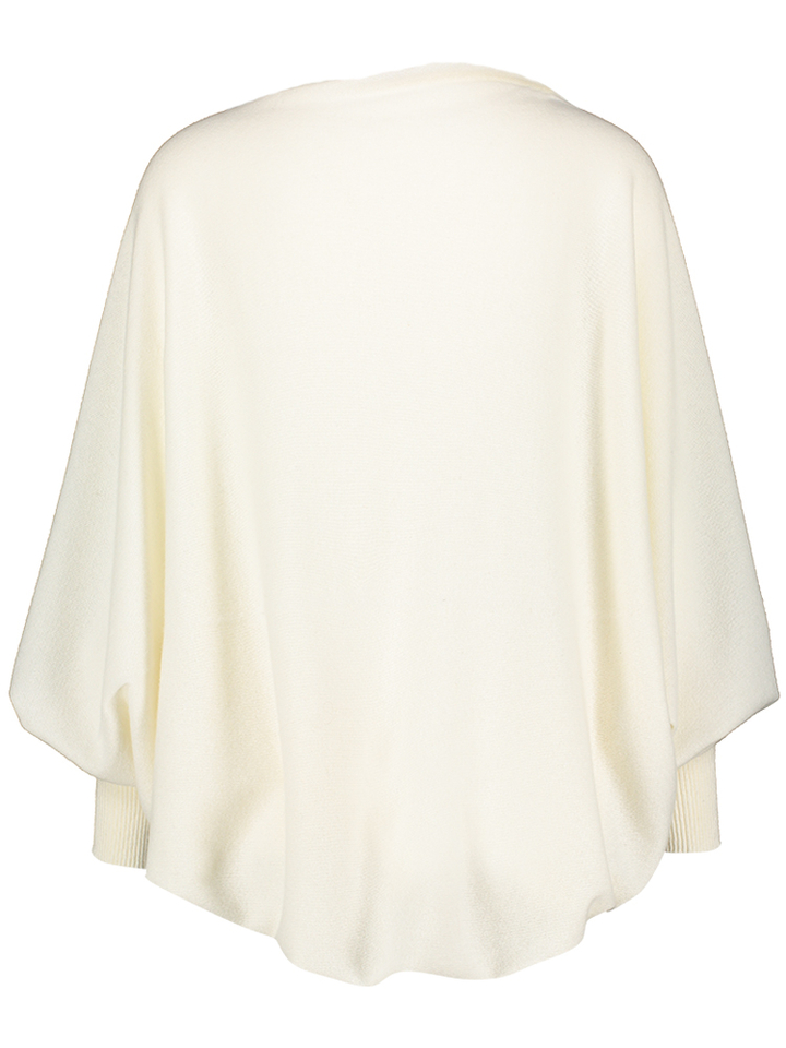Witte poncho Warmy Due Amanti 