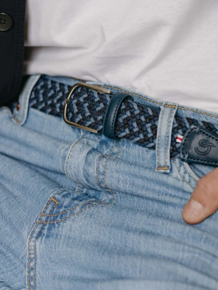 Multi blue riem Manhattan La Boucle 