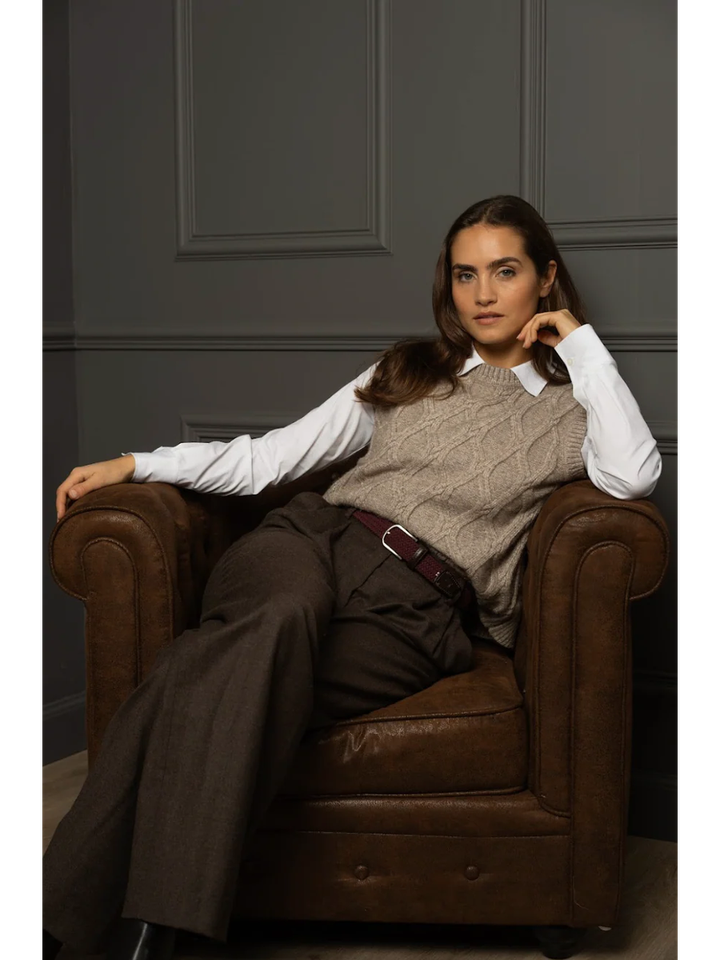 Burgundy riem Kensington La Boucle 