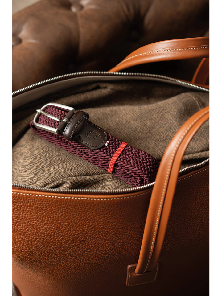Burgundy riem Kensington La Boucle 