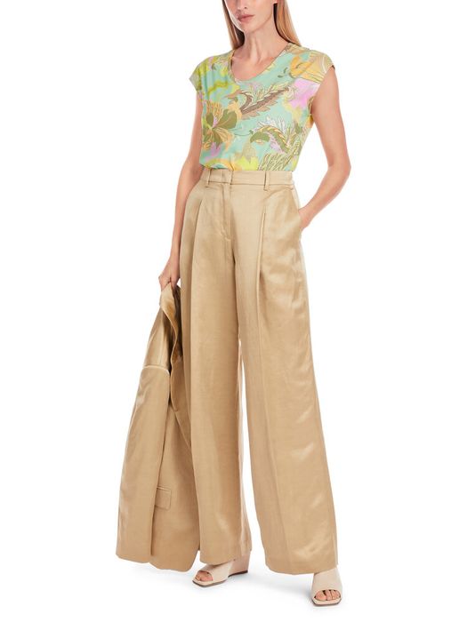 Multicolor t-shirt in bloemenprint Marccain Collection