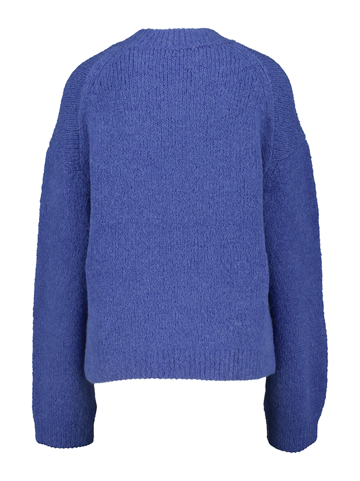 Blauwe gebreide pull Closed 