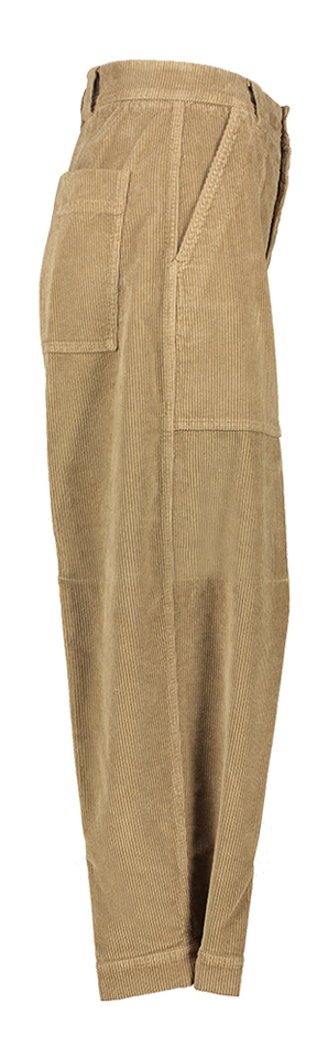 Bruine ribfluwelen broek Closed 