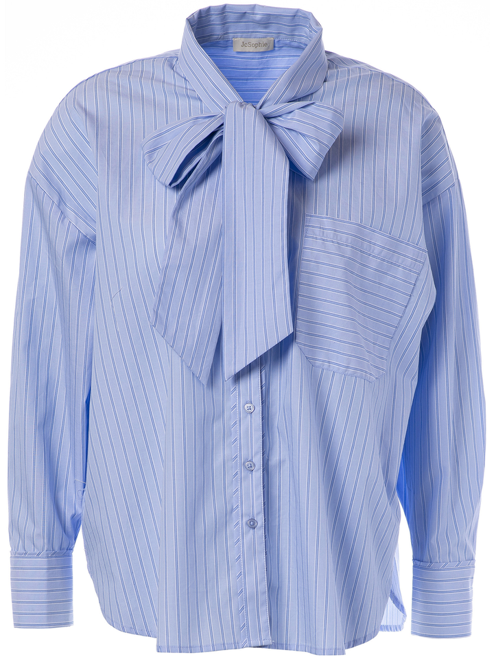Blauwe gestreepte bloes JC Sophie