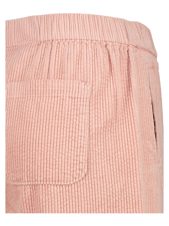 Roze wijde broek in ribfluweel JC Sophie