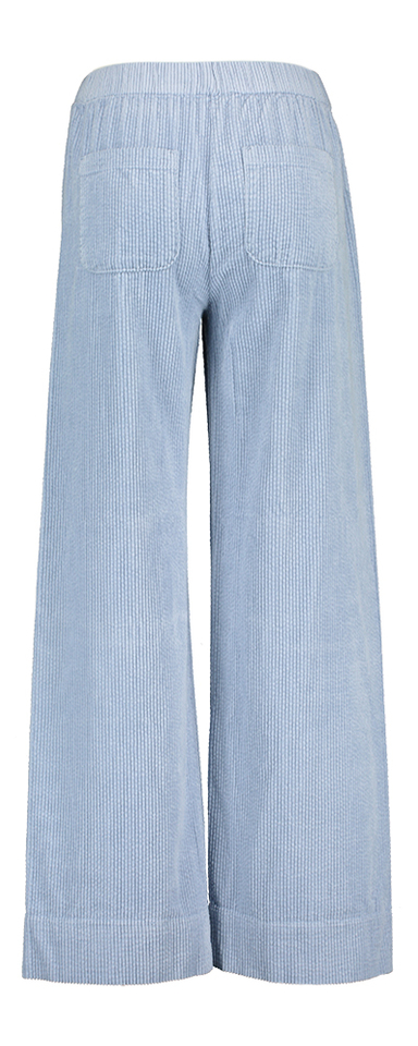 Blauwe ribfluwelen broek JC Sophie