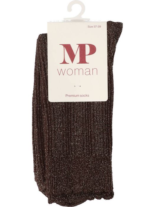 Bronskleurige glitterkousen Julia Glitter MP Denmark