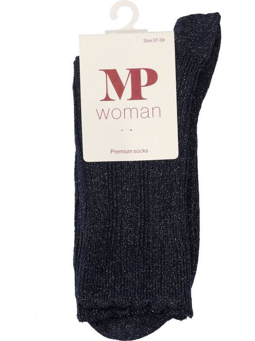 Donkerblauwe glitterkousen Julia Glitter MP Denmark
