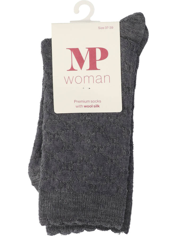Grijze sokken met motief Grace MP Denmark