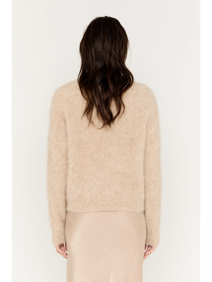 Beige alpaca wollen pull Ashley MSCW