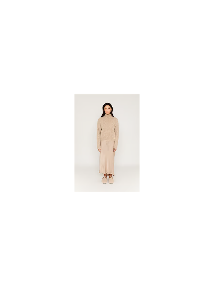 Beige alpaca wollen pull Ashley MSCW