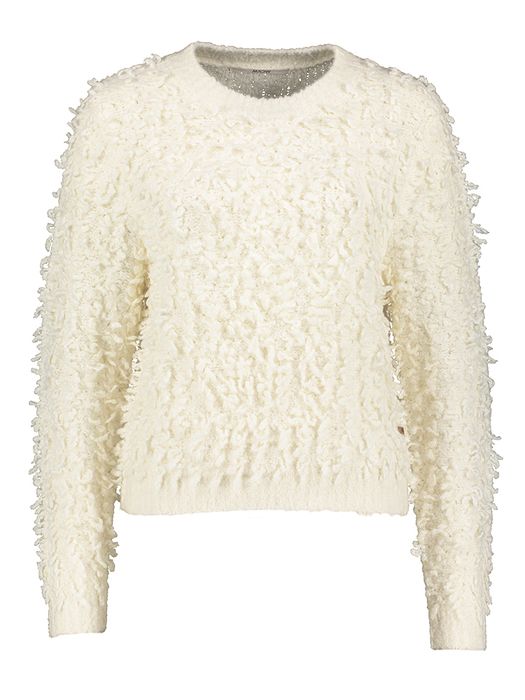 Witte ruffle trui Doodle MSCW