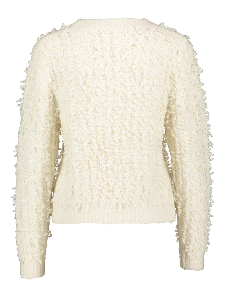 Witte ruffle trui Doodle MSCW