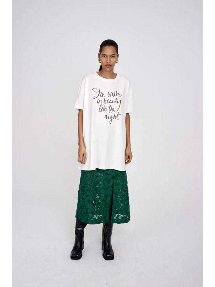 Groene kanten rok Fauna Rabens Saloner