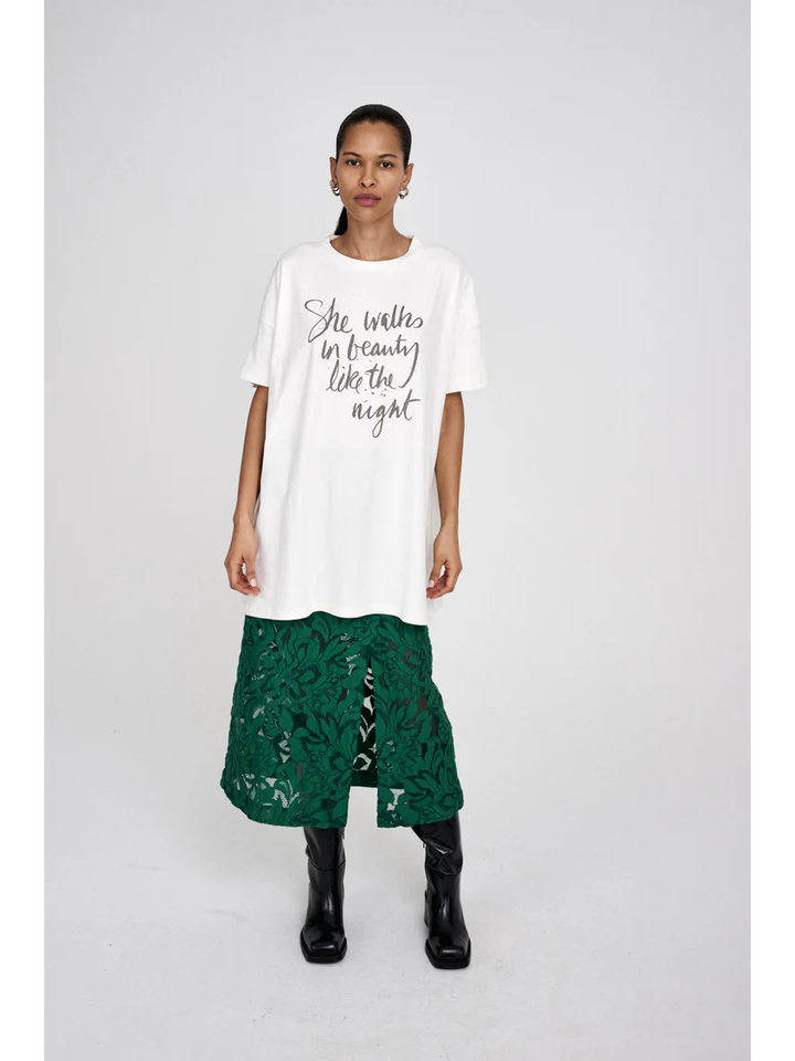 Groene kanten rok Fauna Rabens Saloner