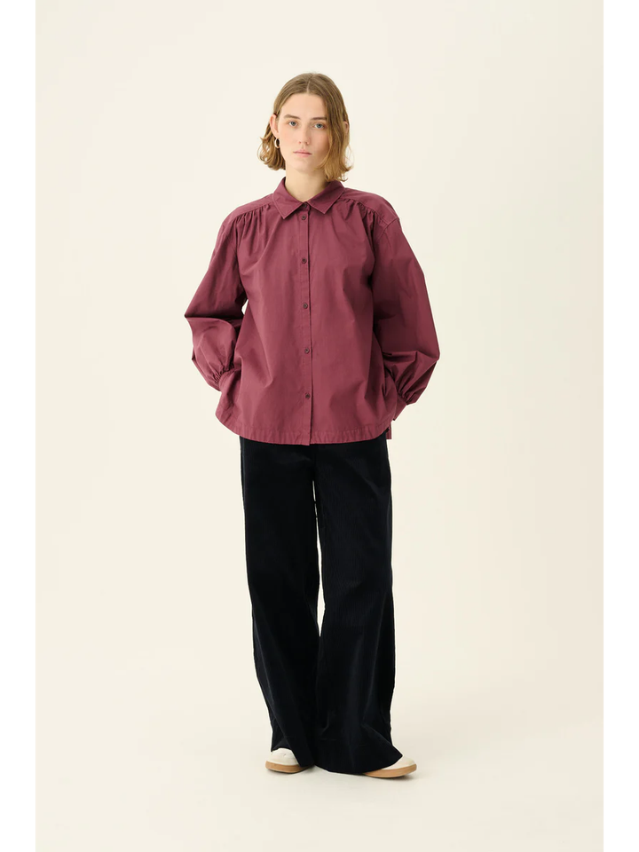 Bordeaux blouse Sloan Rue De Tokyo 