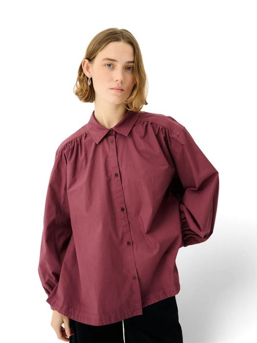 Bordeaux blouse Sloan Rue De Tokyo