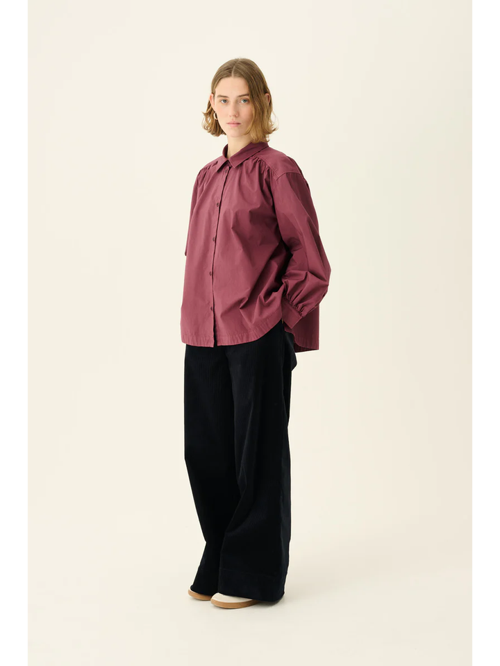 Bordeaux blouse Sloan Rue De Tokyo 