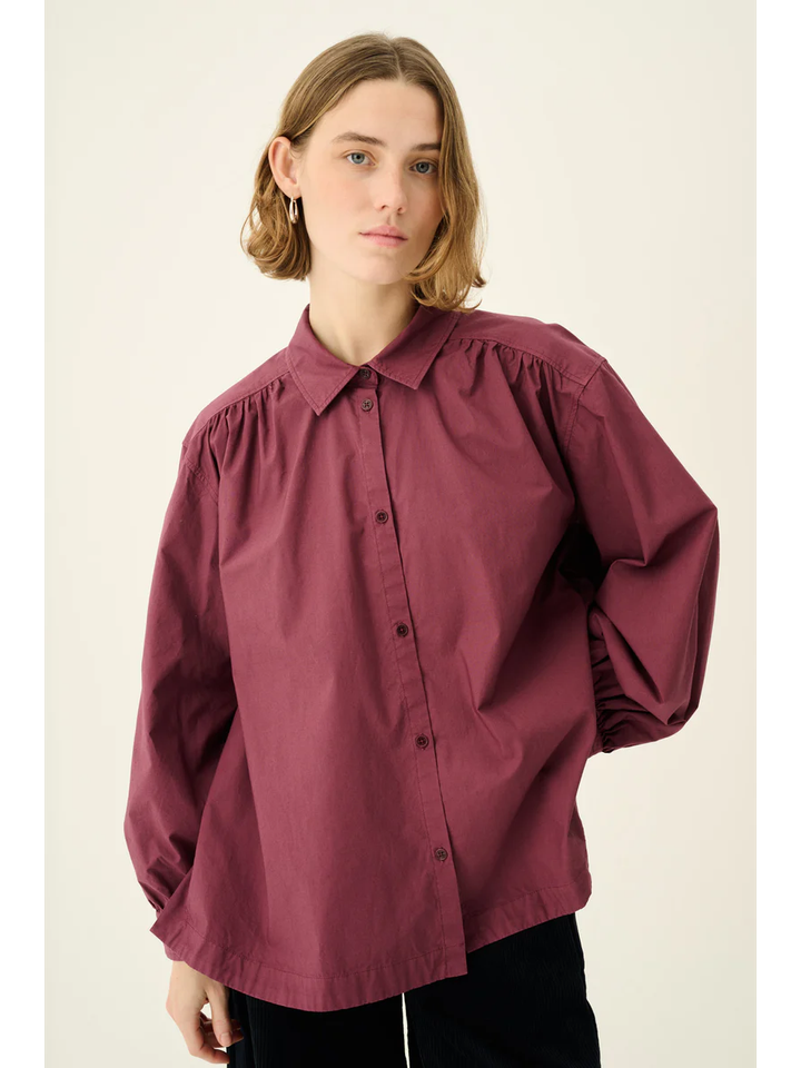 Bordeaux blouse Sloan Rue De Tokyo 