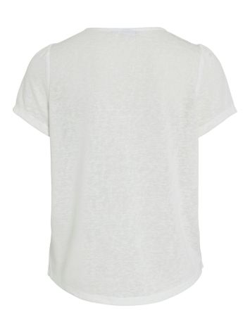 Witte t-shirt Viamer Vila 