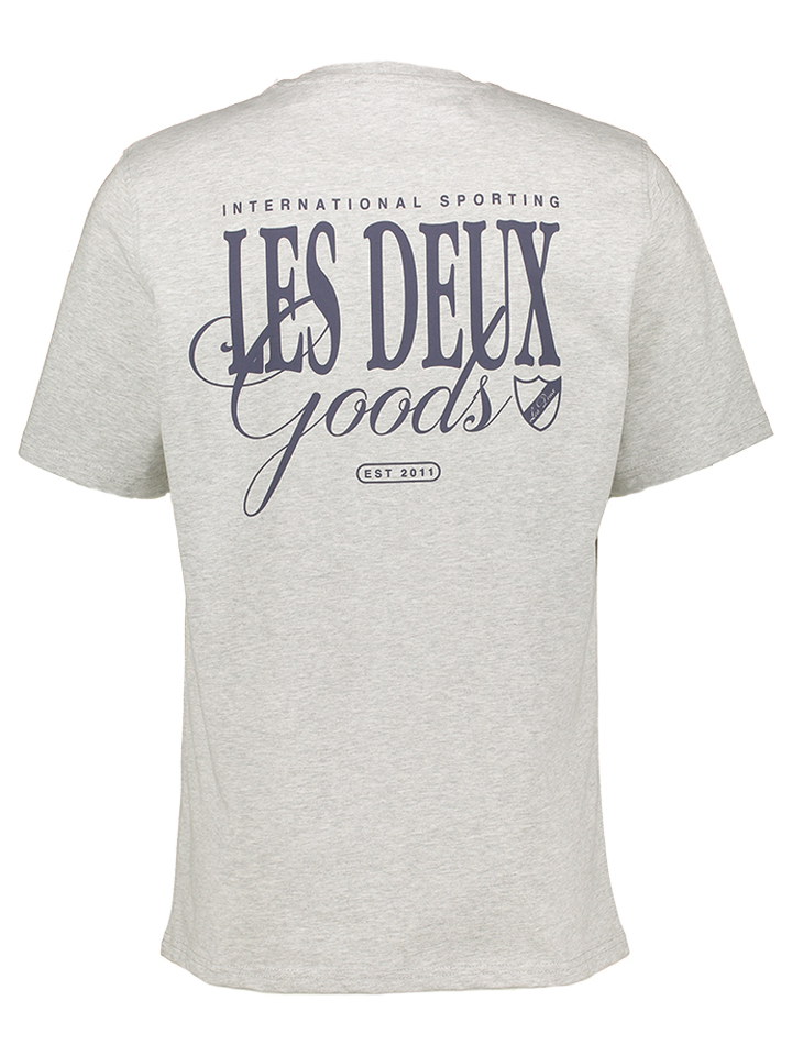 Grijze katoenen t-shirt Les Deux