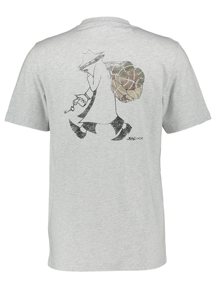 Grijze katoenen t-shirt Les Deux