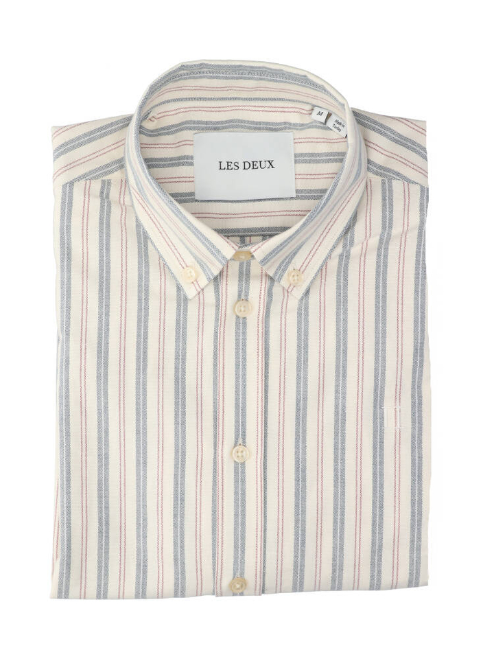 Gestreept hemd (regular fit) met lange mouwen Oxford Les Deux