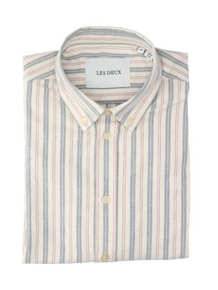 Les Deux Gestreept hemd (regular fit) met lange mouwen Oxford
