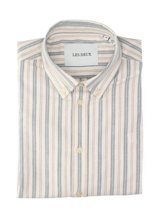 Gestreept hemd (regular fit) met lange mouwen Oxford Les Deux