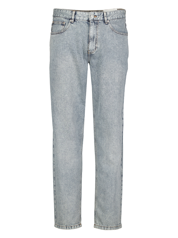 Lichtblauwe tapered fit jeans Les Deux