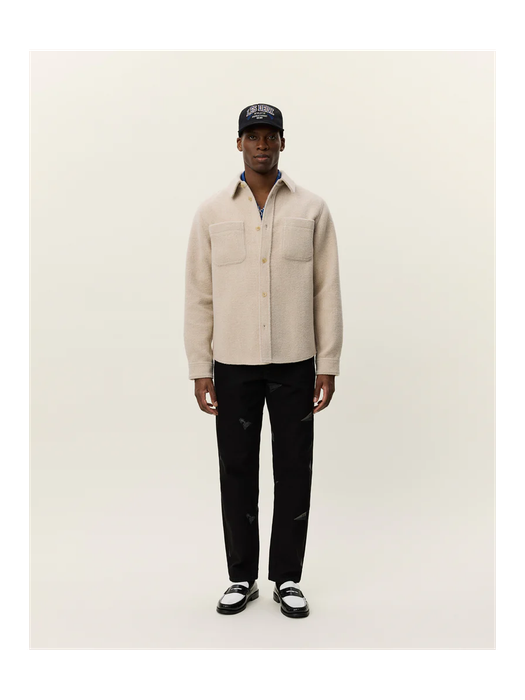 Beige jas met knopen Les Deux