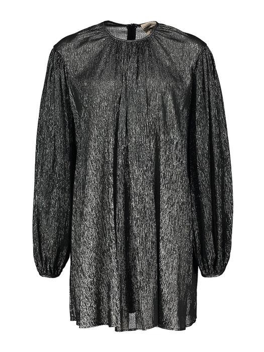 Grijze zilverkleurige jurk Semicouture