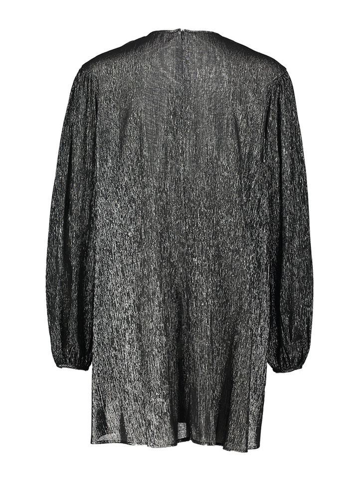 Grijze zilverkleurige jurk Semicouture 