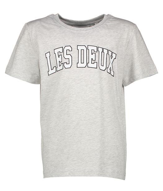 Grijze katoenen t-shirt Les Deux