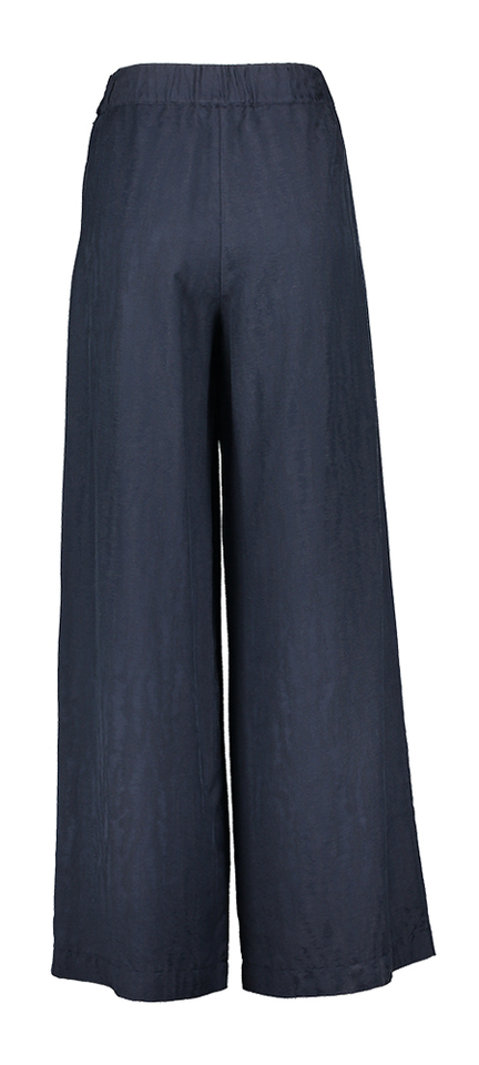 Donkerblauwe geklede broek Roche Gigue